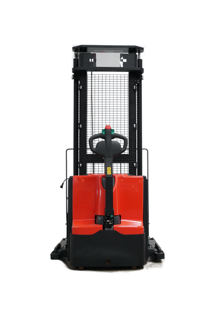 Straddle Leg Electric Pedestrian Stacker