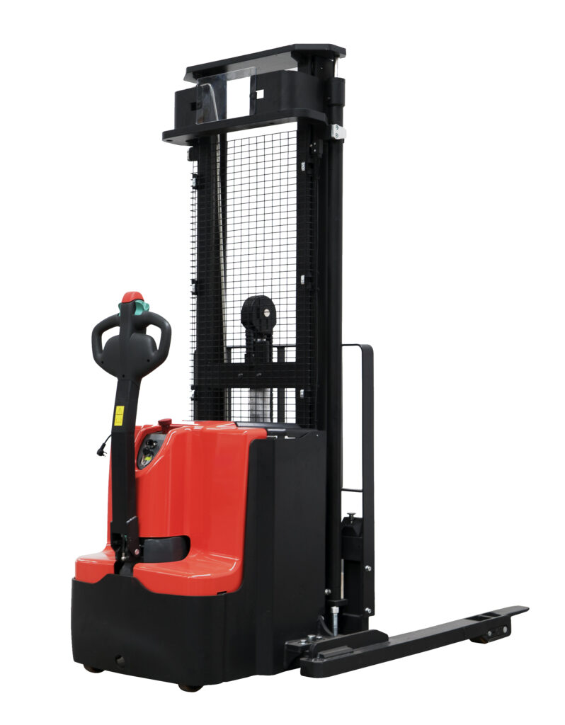 Straddle Leg Electric Pedestrian Stacker