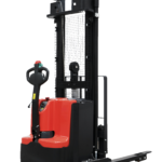 Straddle Leg Electric Pedestrian Stacker