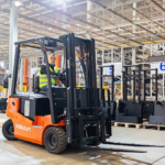 4-Wheel  Electric Forklift