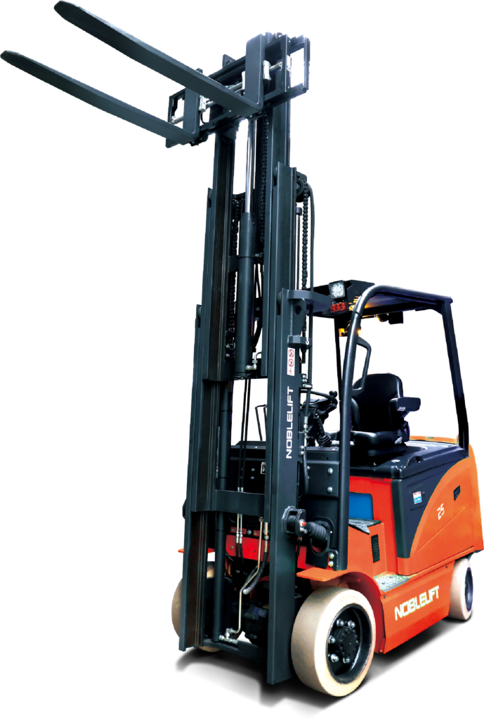 4-Wheel Electric Cushion Forklift