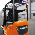 4-Wheel Electric Cushion Forklift