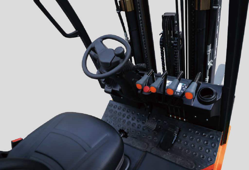 4-Wheel Electric Cushion Forklift