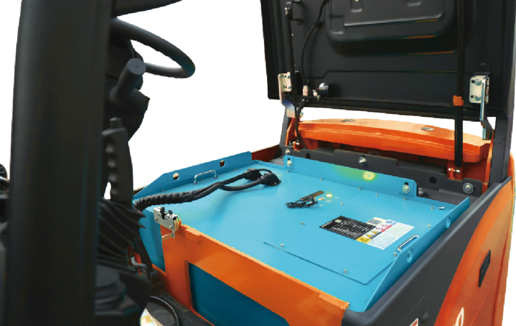 4-Wheel Electric Cushion Forklift