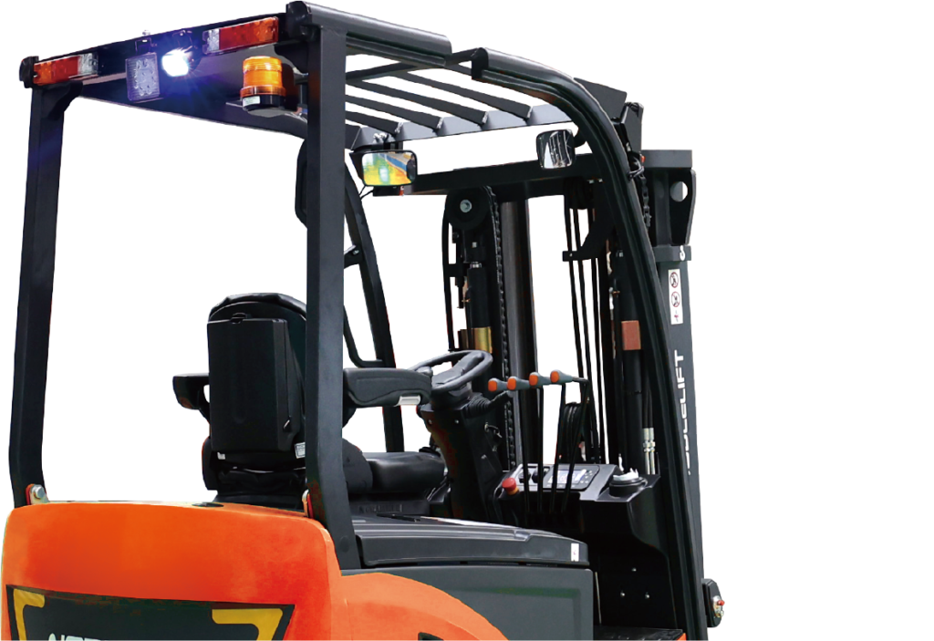 4-Wheel Electric Cushion Forklift