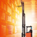 Electric Stand-on Reach Truck