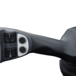 Stand-on Scissor Reach Truck